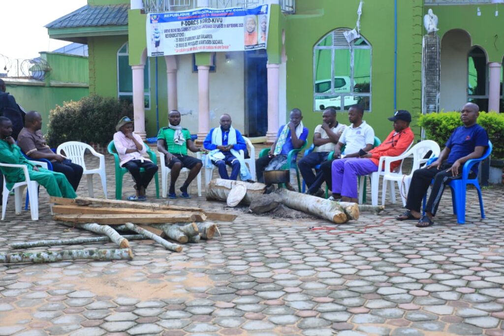 25e jour de sit-in des agents du P-DDRCS pour réclamer 35 mois de salaire impayés