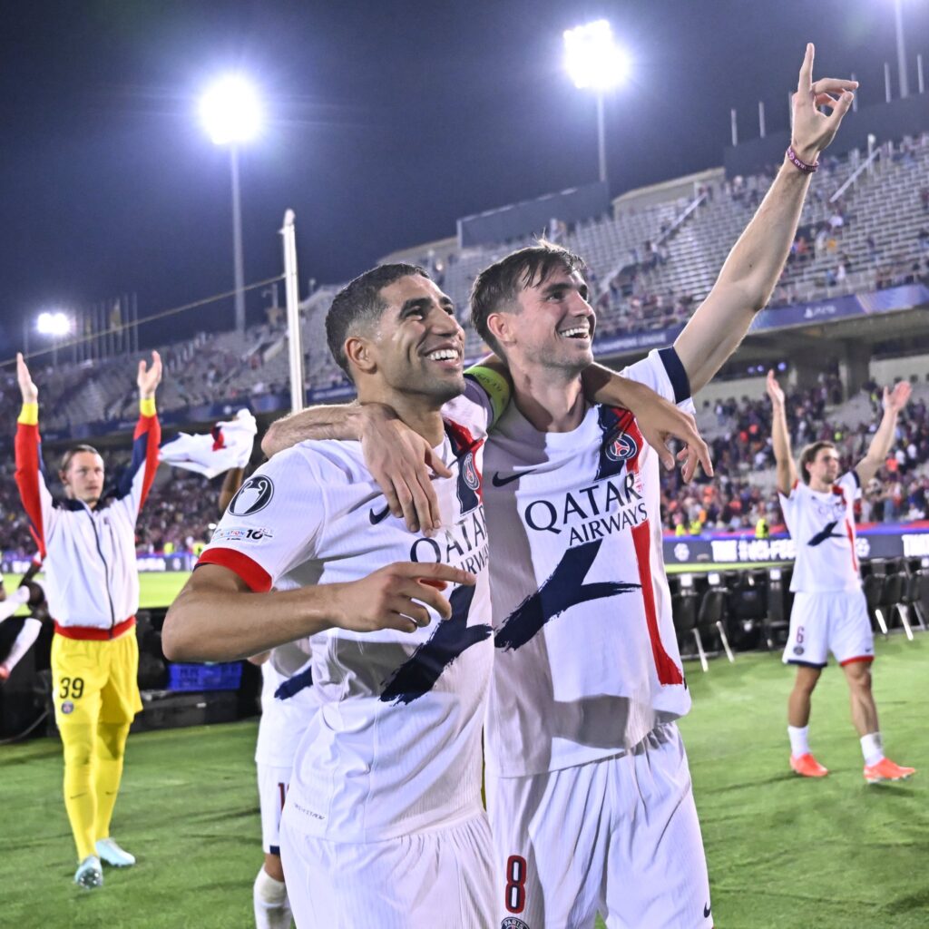 Le PSG l'emporte face à Barcelone