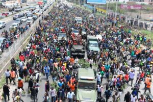 Chaos lors des Hommages à Raila Odinga