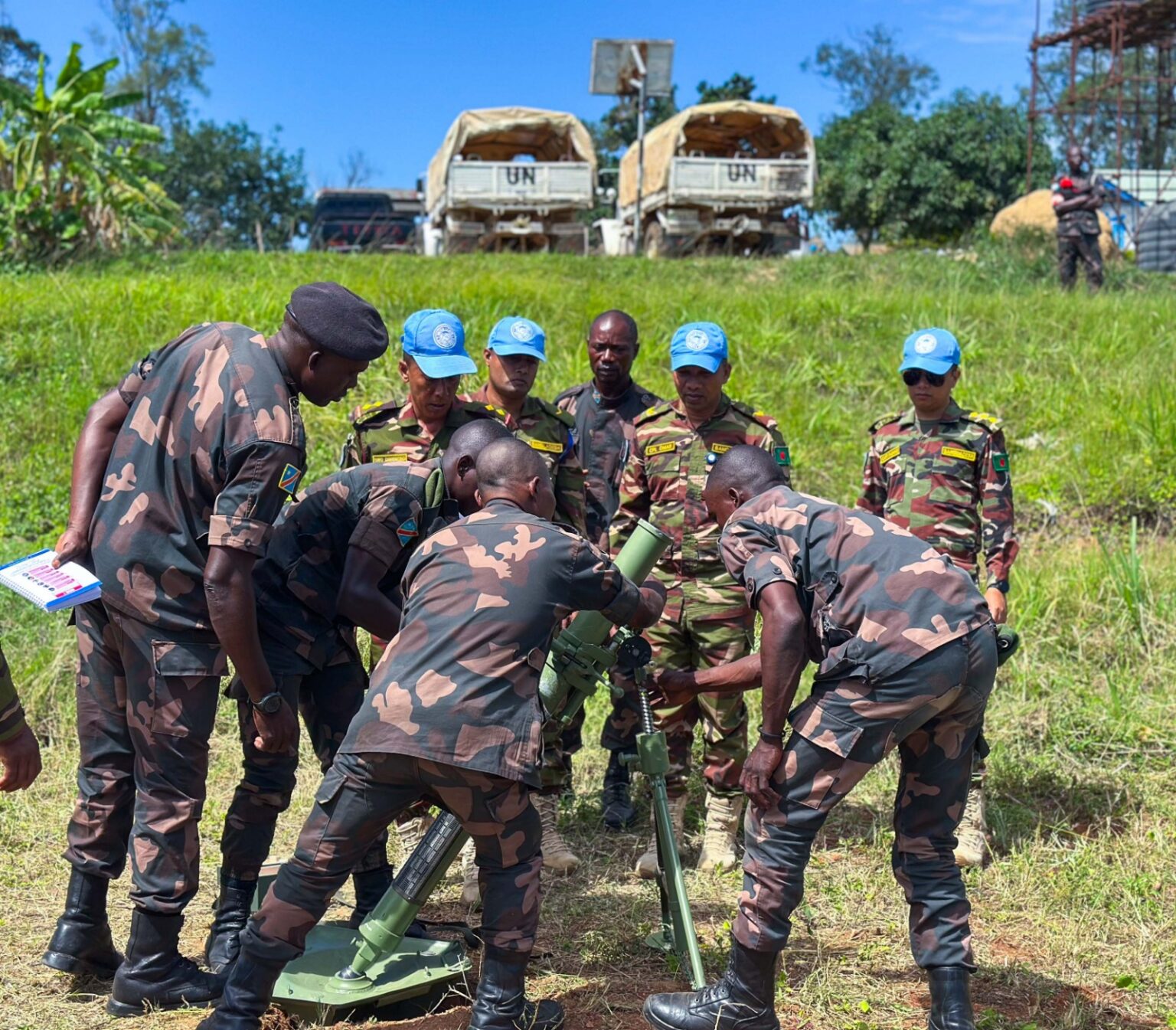 120 militaires des FARDC formés par la MONUSCO aux compétences opérationnelles pour la protection des civils