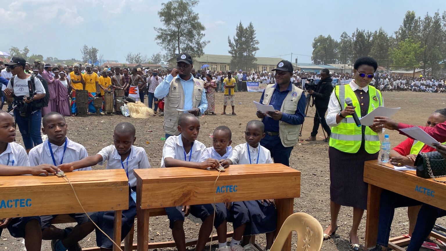 Nyiragongo : Des activités parascolaires pour renforcer la cohésion sociale Des activités parascolaires pour renforcer la cohésion sociale
