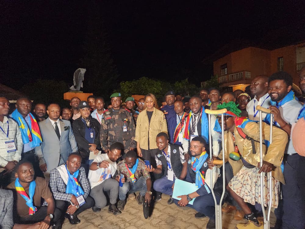 Grâce Kutino appelle la jeunesse à rejeter la rébellion et à s’unir pour la paix