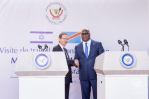 la LUCHA critique l’accueil du président israélien à Kinshasa