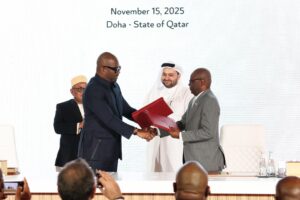 un pas décisif vers la paix signé à Doha