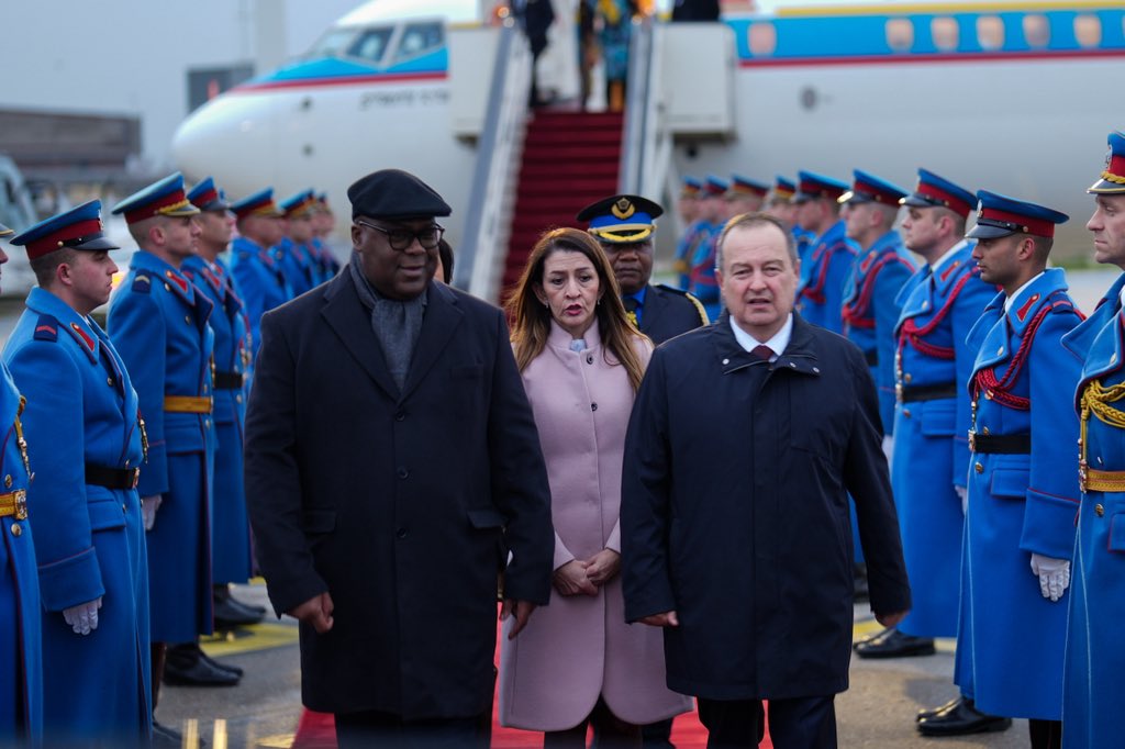 RDC–Serbie : le président Tshisekedi entame une visite d’État de trois jours à Belgrade le président Tshisekedi entame une visite d’État de trois jours à Belgrade