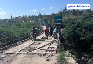 Axe Bunia–Kasenyi coupé après la dégradation du pont Mbogi