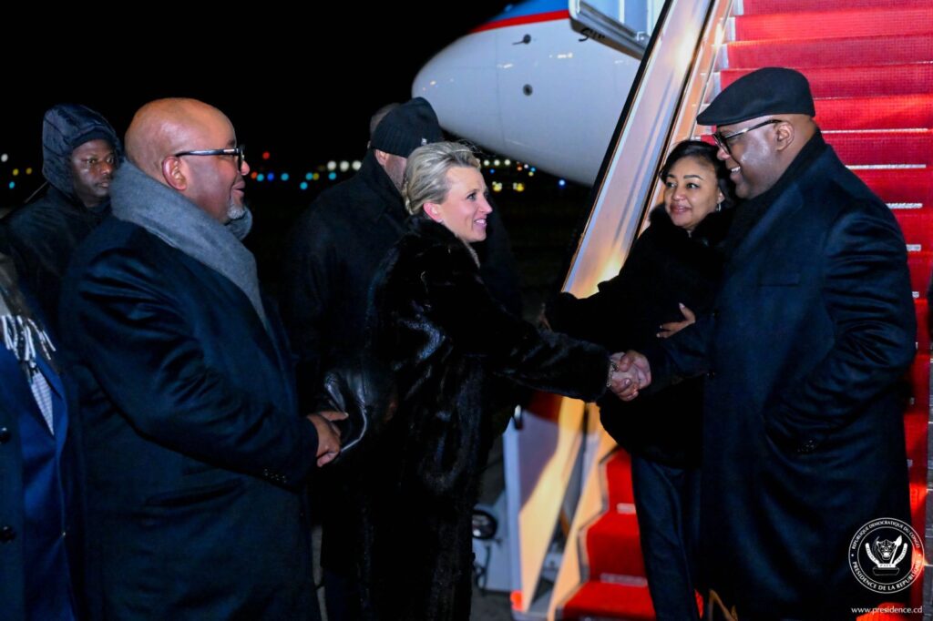 Tshisekedi à Washington pour sceller l’accord de paix