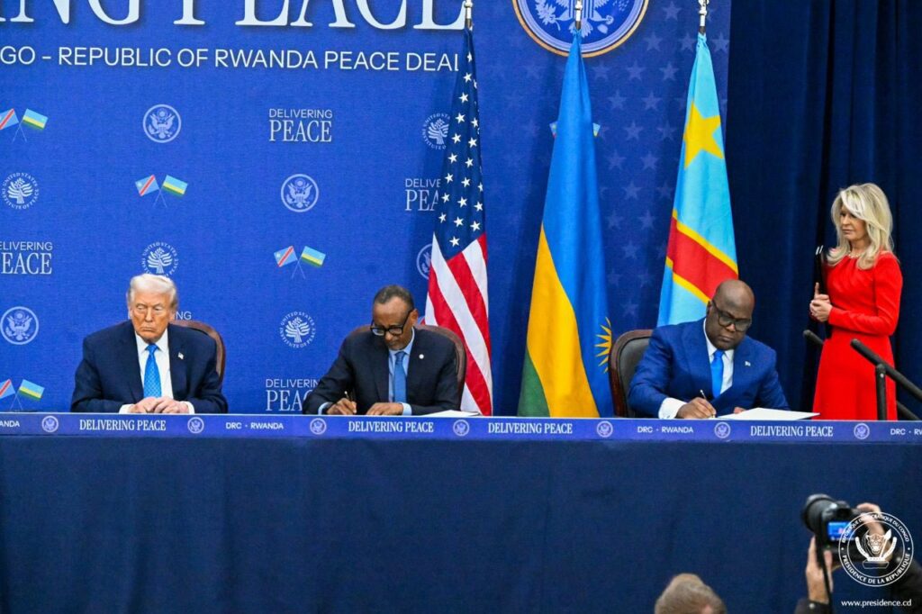 La MONUSCO salue l’accord de paix signé à Washington