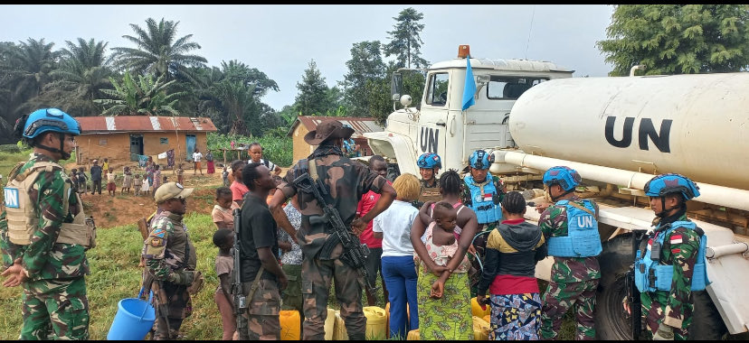 Ituri : des civils se réfugient à la MONUSCO de Bayoo après des combats des civils se réfugient à la MONUSCO de Bayoo après des combats