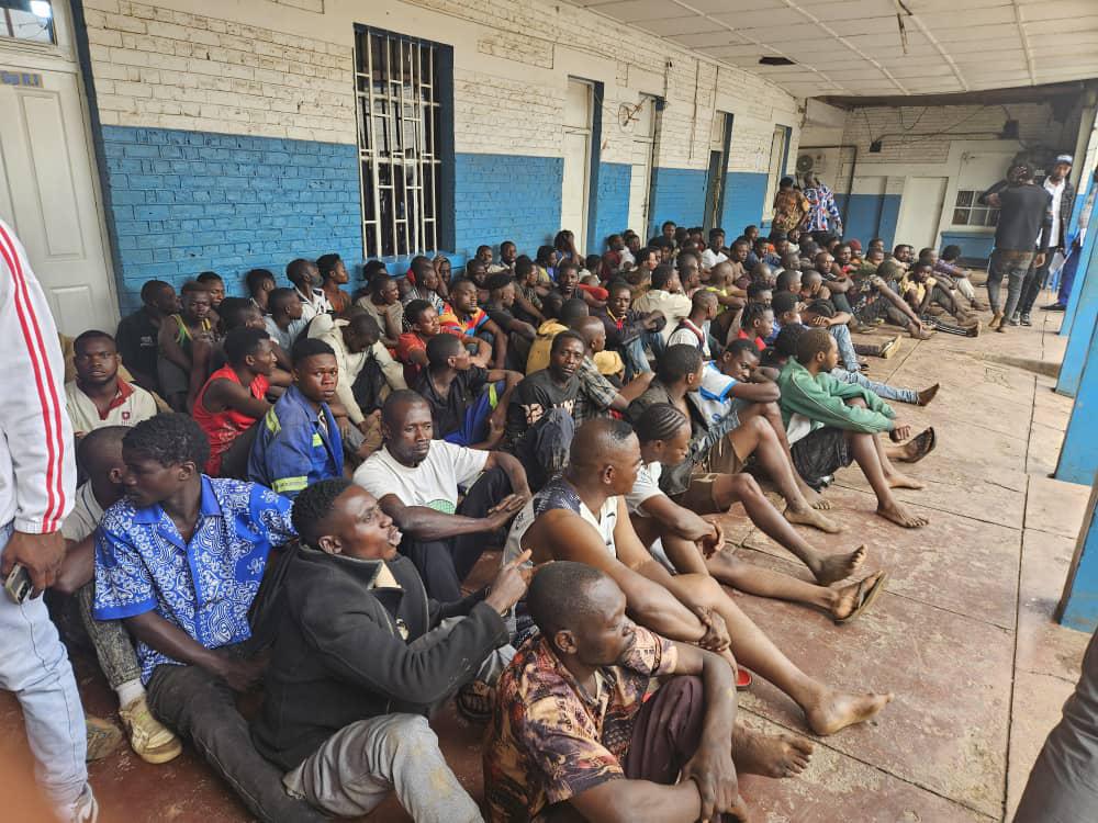 Haut-Katanga : plus de 400 personnes interpellées lors des opérations de sécurité Plus de 400 personnes interpellées lors des opérations de sécurité