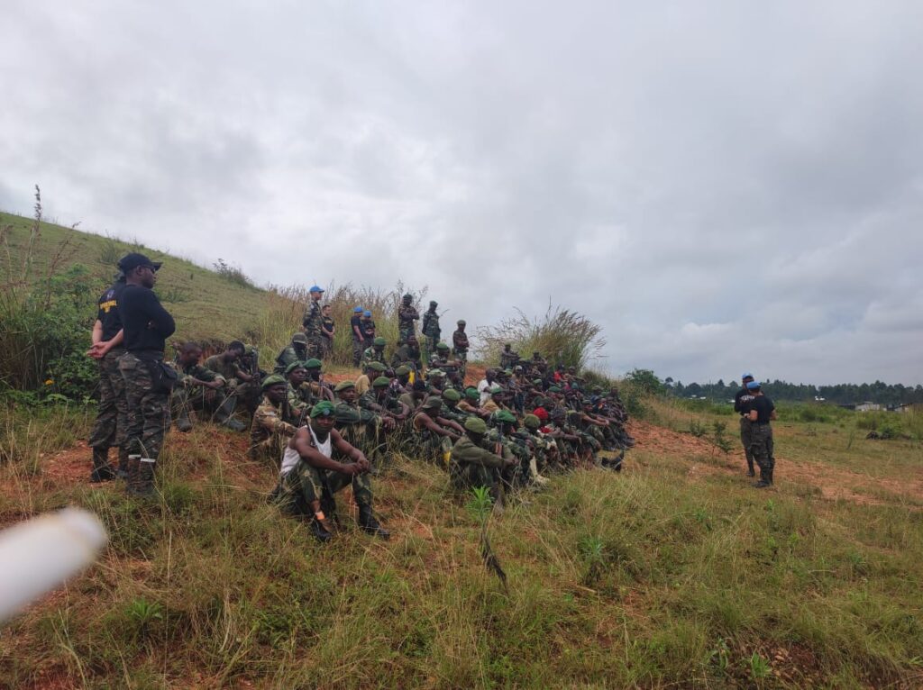 180 soldats FARDC formés au combat en jungle avec l’appui de la MONUSCO