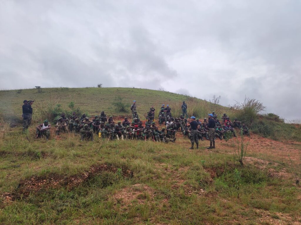 180 soldats FARDC formés au combat en jungle avec l’appui de la MONUSCO