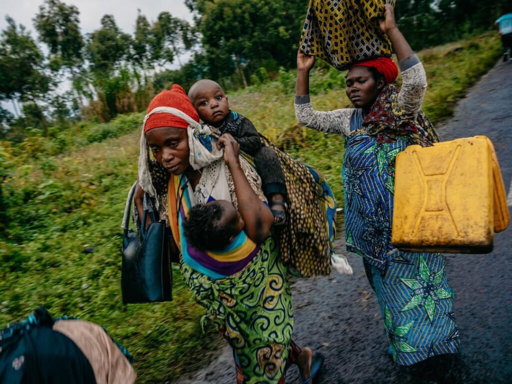 Uvira : nouvel afflux de déplacés fuyant les combats à Kalungwe nouvel afflux de déplacés fuyant les combats à Kalungwe