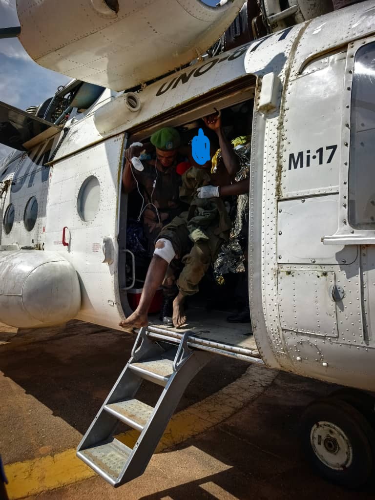 combats à Bule, deux FARDC évacués par la MONUSCO