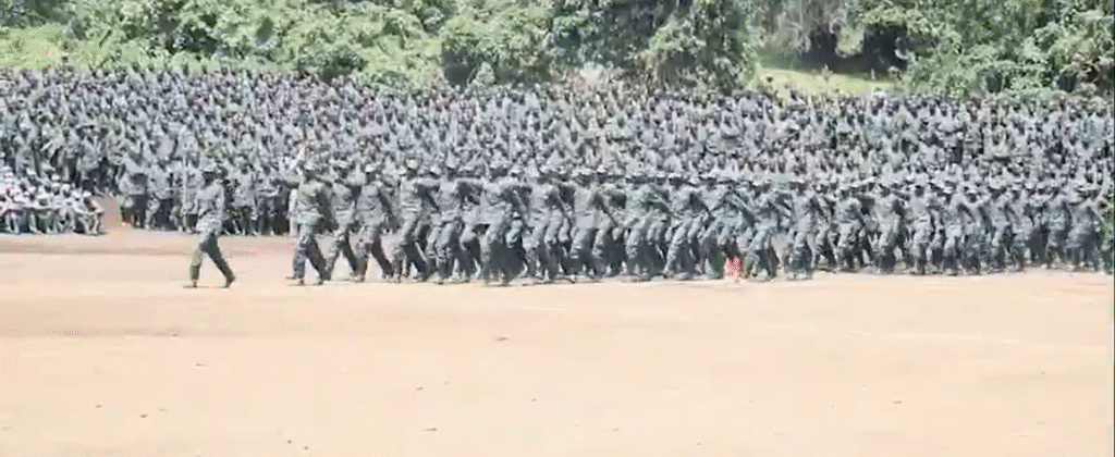 Au moins 7 532 nouveaux commandos de l’AFC-M23 ont achevé leur formation dimanche 8 février 2026