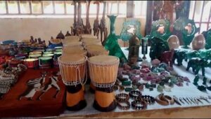 le marché d’art de Kalukuluku laissé à l’abandon