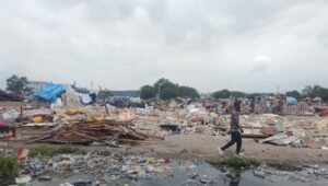 Kinshasa : un site provisoire à Kinkole pour les habitants de Pakadjuma un site provisoire à Kinkole pour les habitants de Pakadjuma