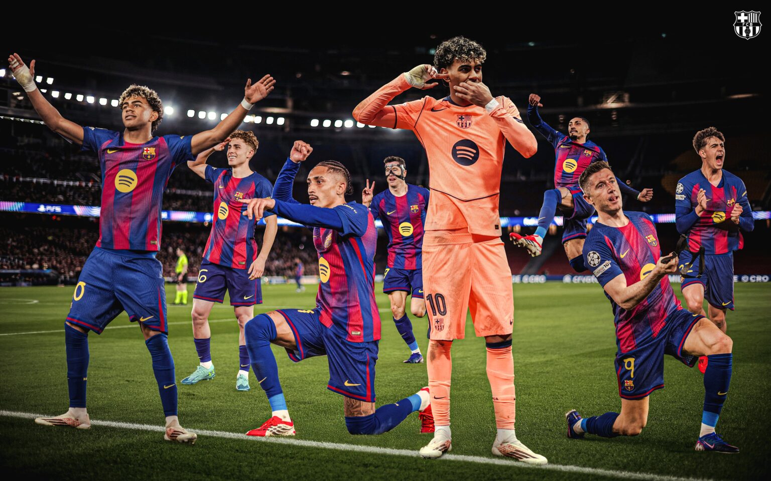 Le Barça file en quarts après sa victoire écrasante contre Newcastle