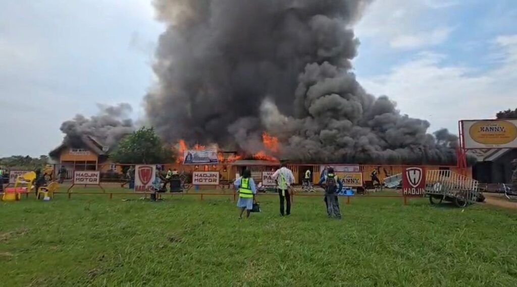 un incendie détruit le bâtiment administratif de l’aéroport de Mavivi