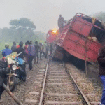 déraillement mortel d’un train de marchandises à Kahundu