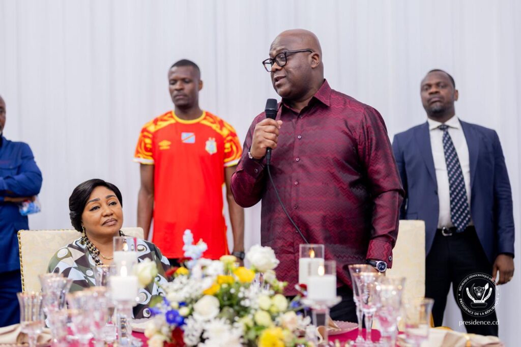 RDC : Tshisekedi rêve d’un exploit des Léopards au Mondial 2026