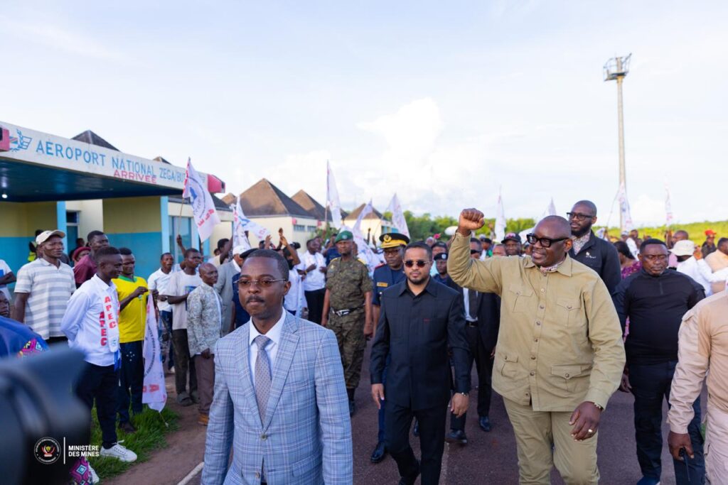 le ministre des Mines en mission d’itinérance à Buta
