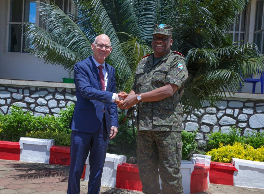 James Swan en mission de stabilisation à Bunia
