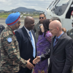 Le chef de la MONUSCO, James Swan, est arrivé ce vendredi 24 avril 2026 dans la ville de Goma