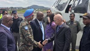 RDC : James Swan en mission à Goma pour soutenir le cessez-le-feu Le chef de la MONUSCO, James Swan, est arrivé ce vendredi 24 avril 2026 dans la ville de Goma