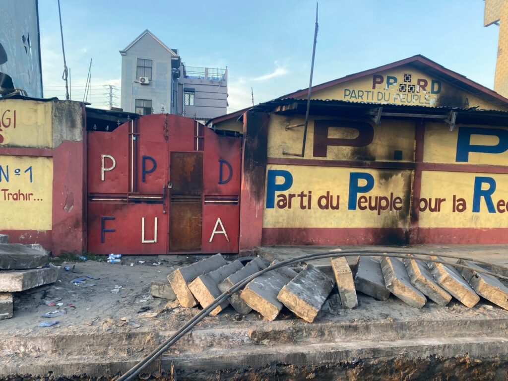 siège du PPRD incendié et capitale paralysée lors de la marche de l’UDPS