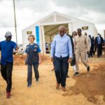 Le docteur Samuel Roger Kamba, ministre national de la Santé, Hygiène et Prévoyance sociale, est arrivé dimanche 18 mai 2026 à Bunia