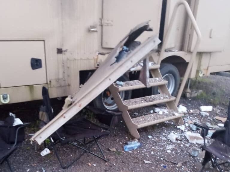 RDC : un radar des FARDC détruit par une attaque de drones à Kisangani un radar des FARDC détruit par une attaque de drones à Kisangani