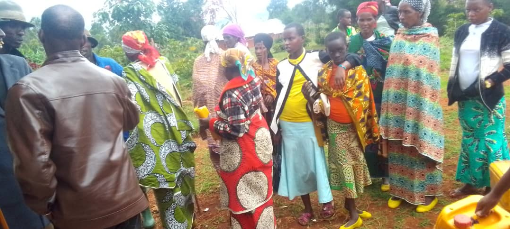 la diaspora Gakondo assiste 150 ménages de déplacés