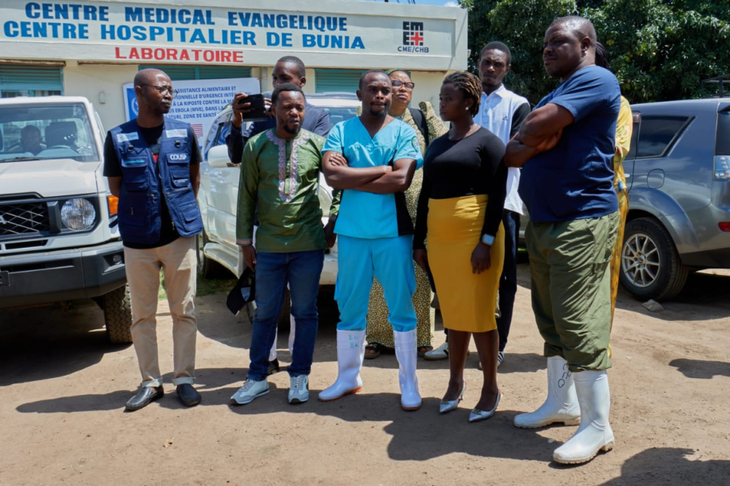 Ituri : quatre nouveaux guéris d’Ebola Quatre membres du personnel soignant guéris de la maladie à virus Ebola