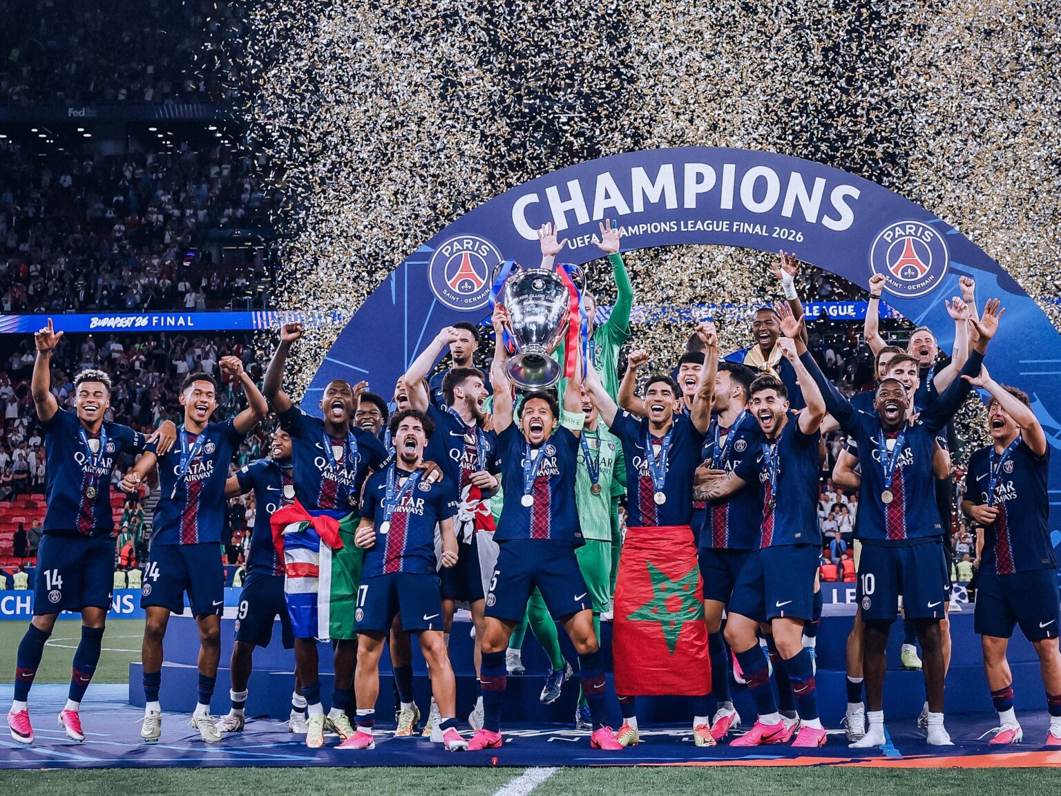 Ligue des champions : le PSG s’offre un doublé historique en Europe Le Paris Saint-Germain a définitivement marqué l’histoire du football européen en remportant sa deuxième Ligue des champions