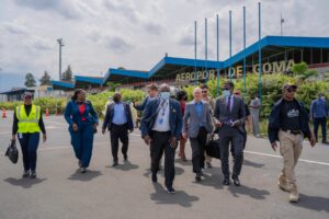 le chef de la MONUSCO en mission pour le cessez-le-feu et la riposte à Ebola