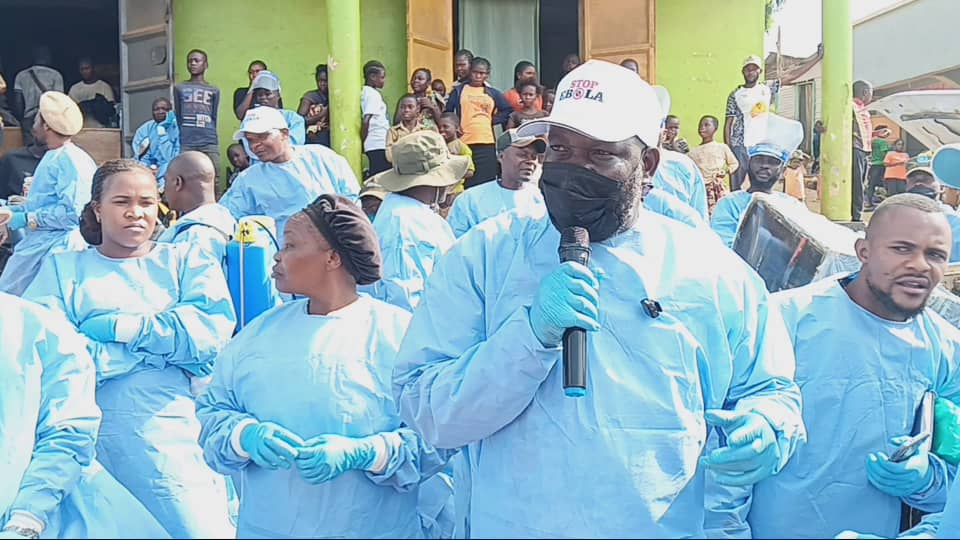 Daniel Uyewa déploie 10 tonnes d’équipements contre Ebola