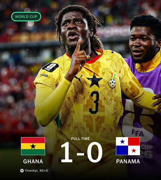 Mondial 2026 : victoire in extremis du Ghana face au Panama victoire in extremis du Ghana face au Panama