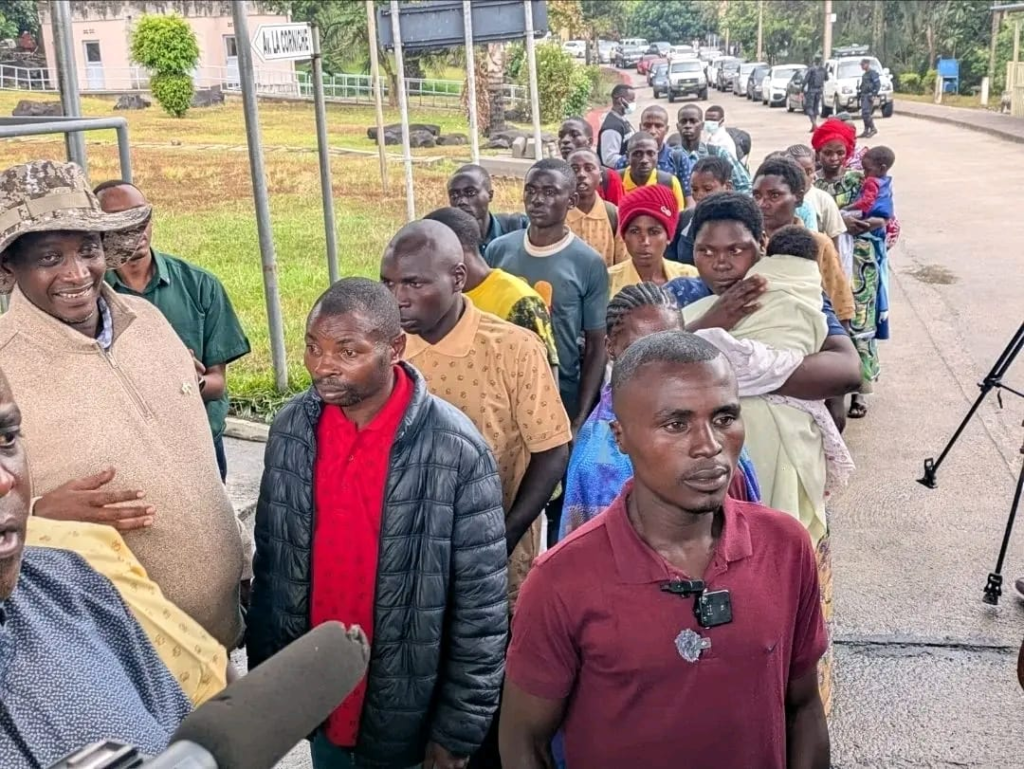 RDC : une trentaine de Congolais rapatriés du Rwanda vers Goma une trentaine de Congolais rapatriés du Rwanda vers Goma