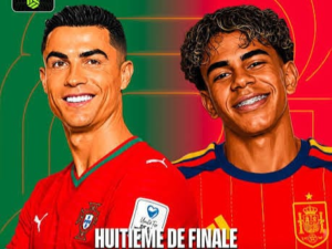 Mondial 2026 : Espagne–Portugal, un choc décisif pour les quarts Espagne–Portugal, un choc décisif pour les quarts