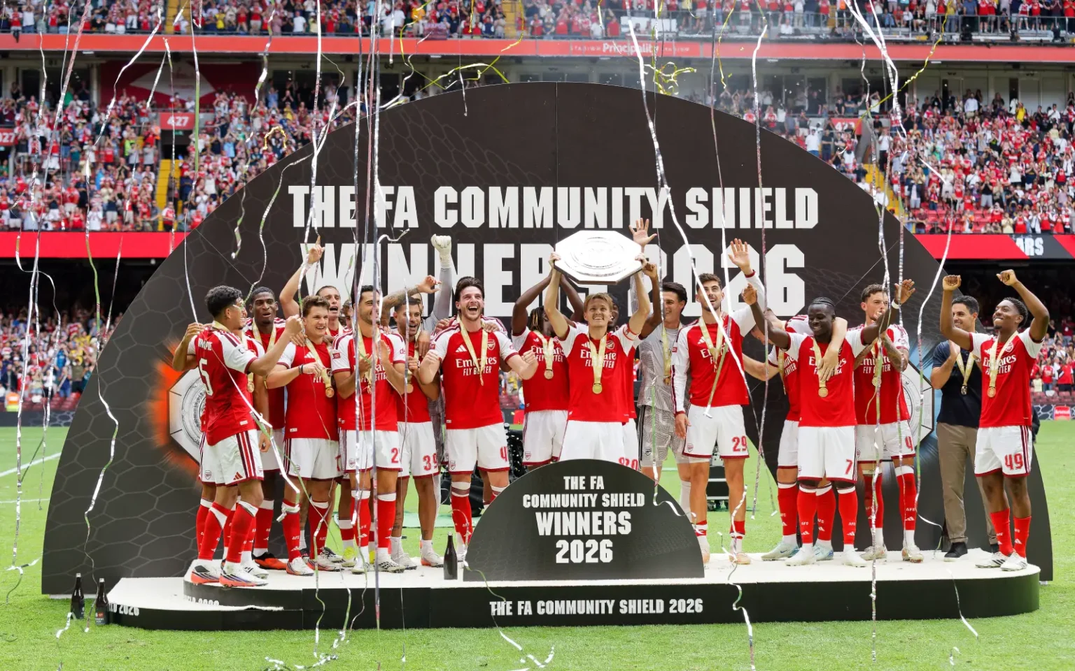 arsenal champion:comminity shield