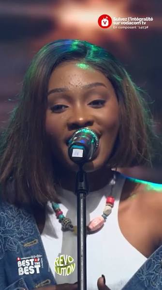 Vodacom Best of the Best : Félicité Zagabé éliminée après le Prime 7 Félicité Zagabé éliminée après le Prime 7