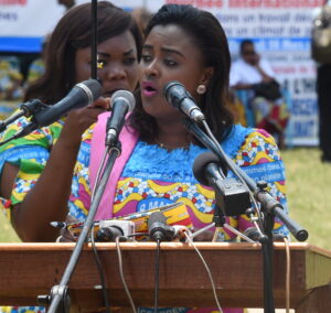 RDC : Francine Muyumba à la jeunesse africaine : « Prenez votre place » Francine Muyumba