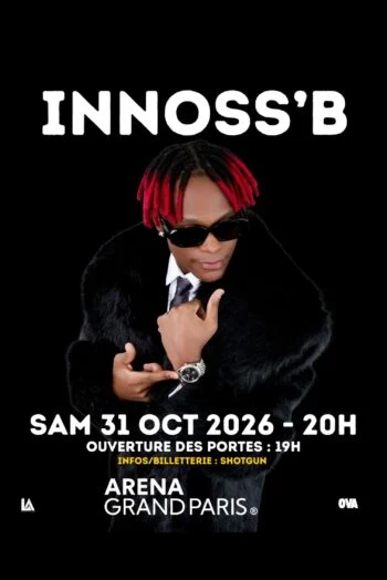 Paris : l’Arena Grand Paris confirme l’annulation du concert d’Innoss’B Innoss’B