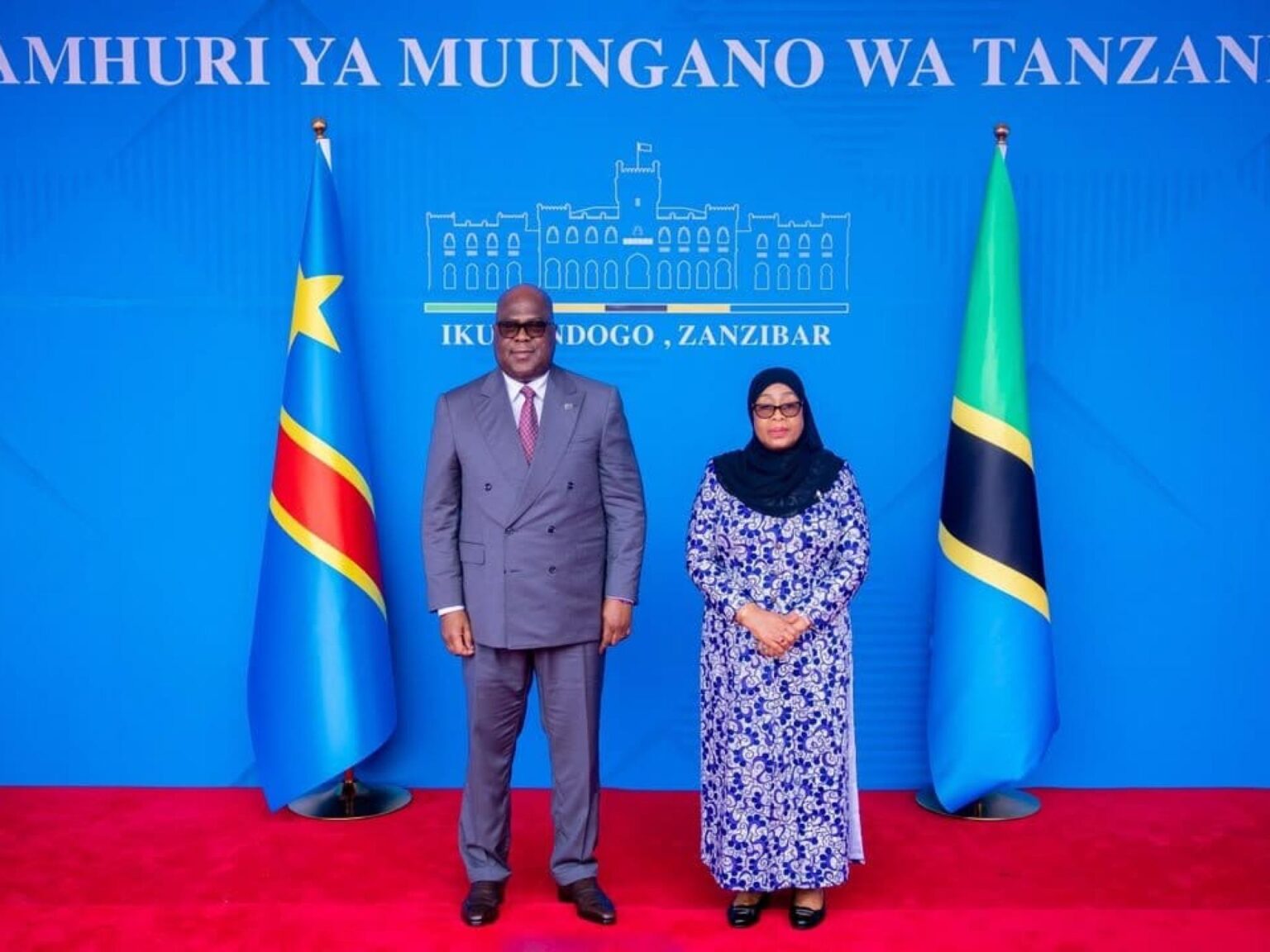 Tshisekedi et Samia donnent un nouvel élan à leur coopération