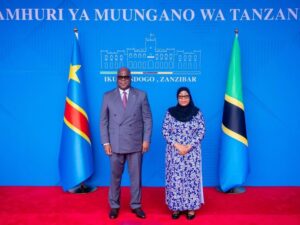 RDC-Tanzanie : Tshisekedi et Samia donnent un nouvel élan à leur coopération Tshisekedi et Samia donnent un nouvel élan à leur coopération