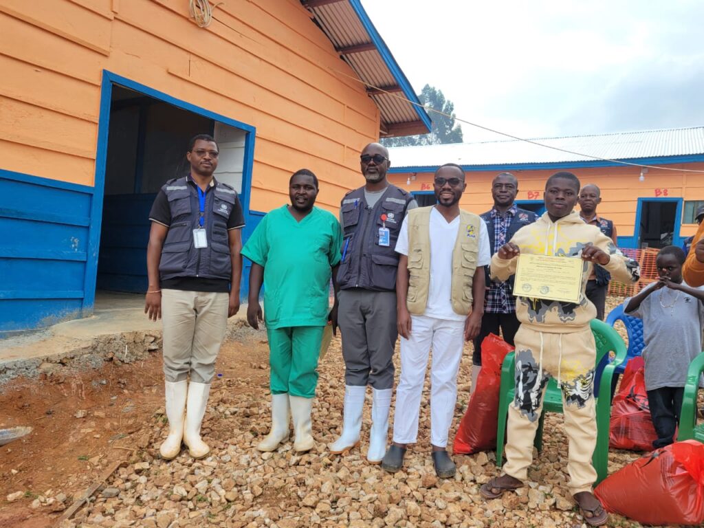 14 patients déclarés guéris à Nizi, le nombre de personnes rétablies atteint 749 en RDC