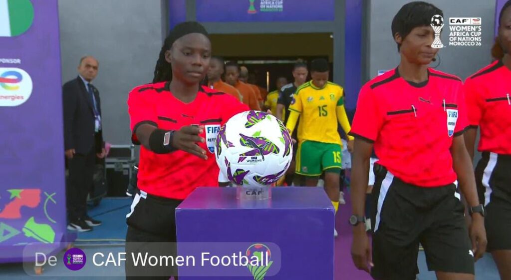 CAN féminine 2026 : Rachel Zihindula, l’arbitre congolaise qui a marqué le Maroc arbitre Rachel Zihindula revient sur son expérience au Maroc