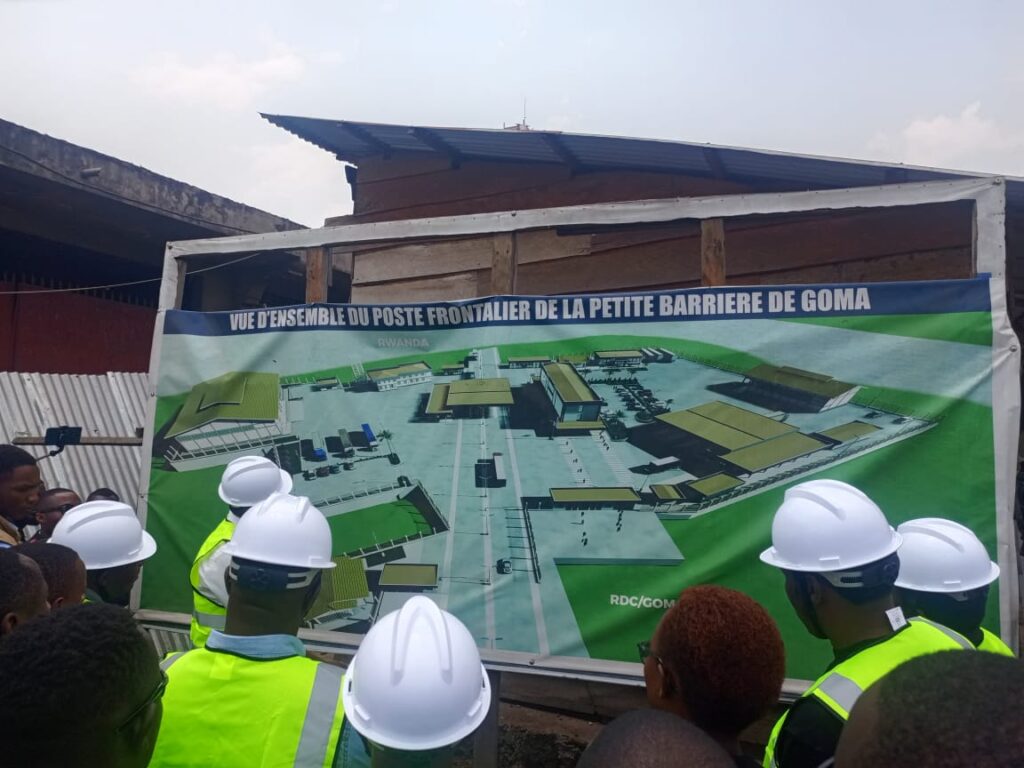 Photo montant le plan de construction de l'axe birere