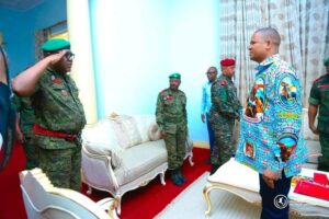 la nouvelle équipe de la 2e Zone de défense présentée au gouverneur a.i. Martin Kazembe Shula